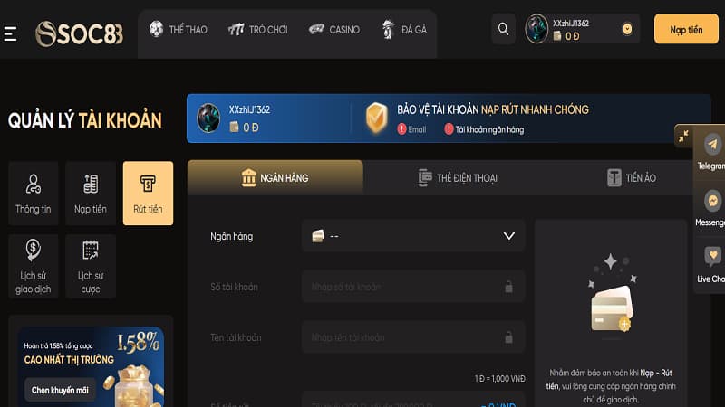 Rút thưởng tại nhà cái được phê duyệt lệnh siêu tốc