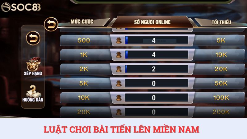 Game bài Tiến lên miền Nam có luật chơi rất đơn giản và dễ hiểu.