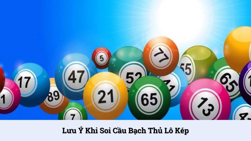 Lưu ý cơ bản cần nhớ khi soi cầu lô kép đánh bạch thủ