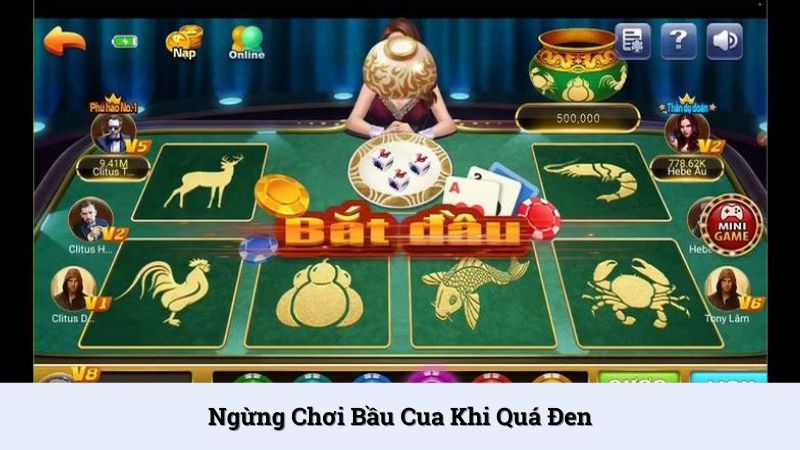 Hội viên nên ngừng chơi khi quá đen đủi