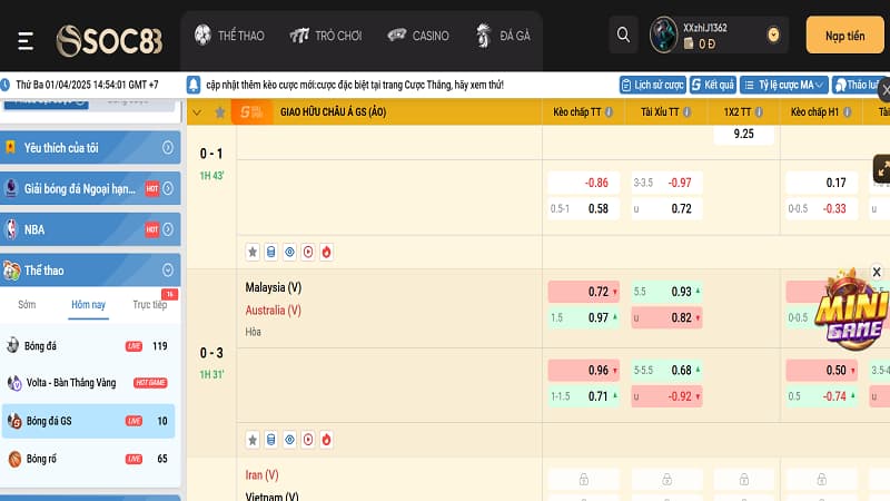 SOC88 là trang web cá cược bóng đá hợp pháp, uy tín