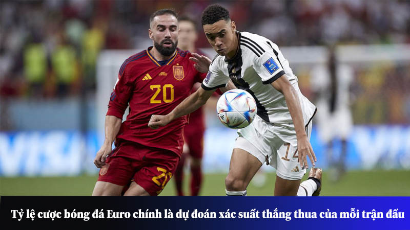 Tỷ lệ cược bóng đá Euro chính là dự đoán xác suất thắng thua của mỗi trận đấu