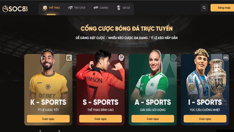 Nói về SOC88 không thể bỏ qua thiên đường trò chơi cá cược siêu khủng.