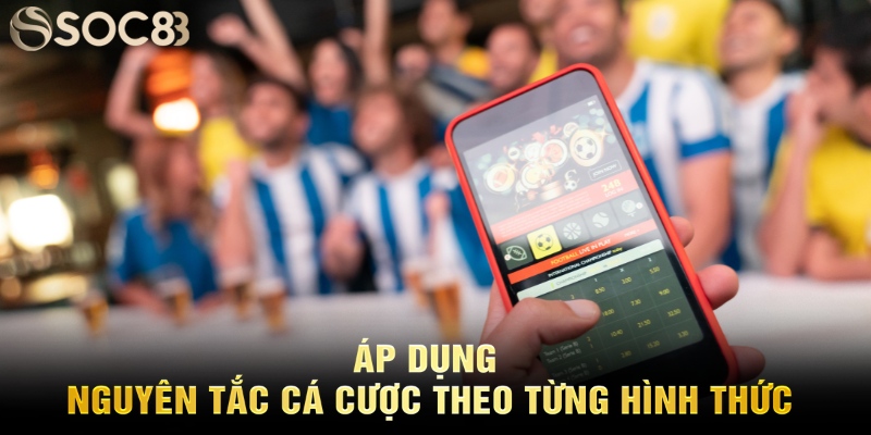 Áp dụng nguyên tắc cá cược theo từng hình thức