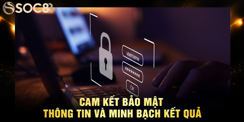 Cam kết bảo mật thông tin và minh bạch kết quả