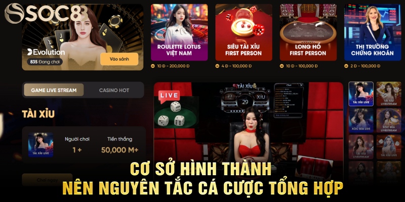 Cơ sở hình thành nên nguyên tắc cá cược tổng hợp