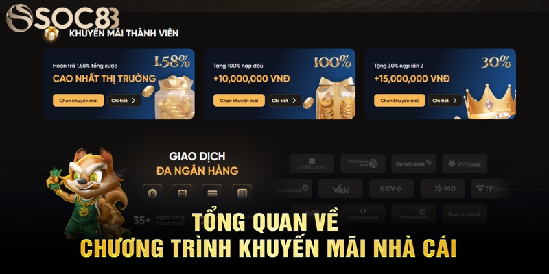 Tổng quan về chương trình khuyến mãi nhà cái